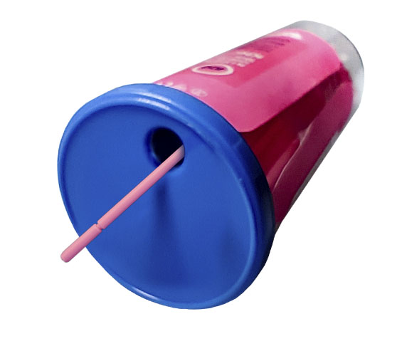 Кисточки для нанесения лака, т.м. "SHERBET", 100 шт/упак, розовые