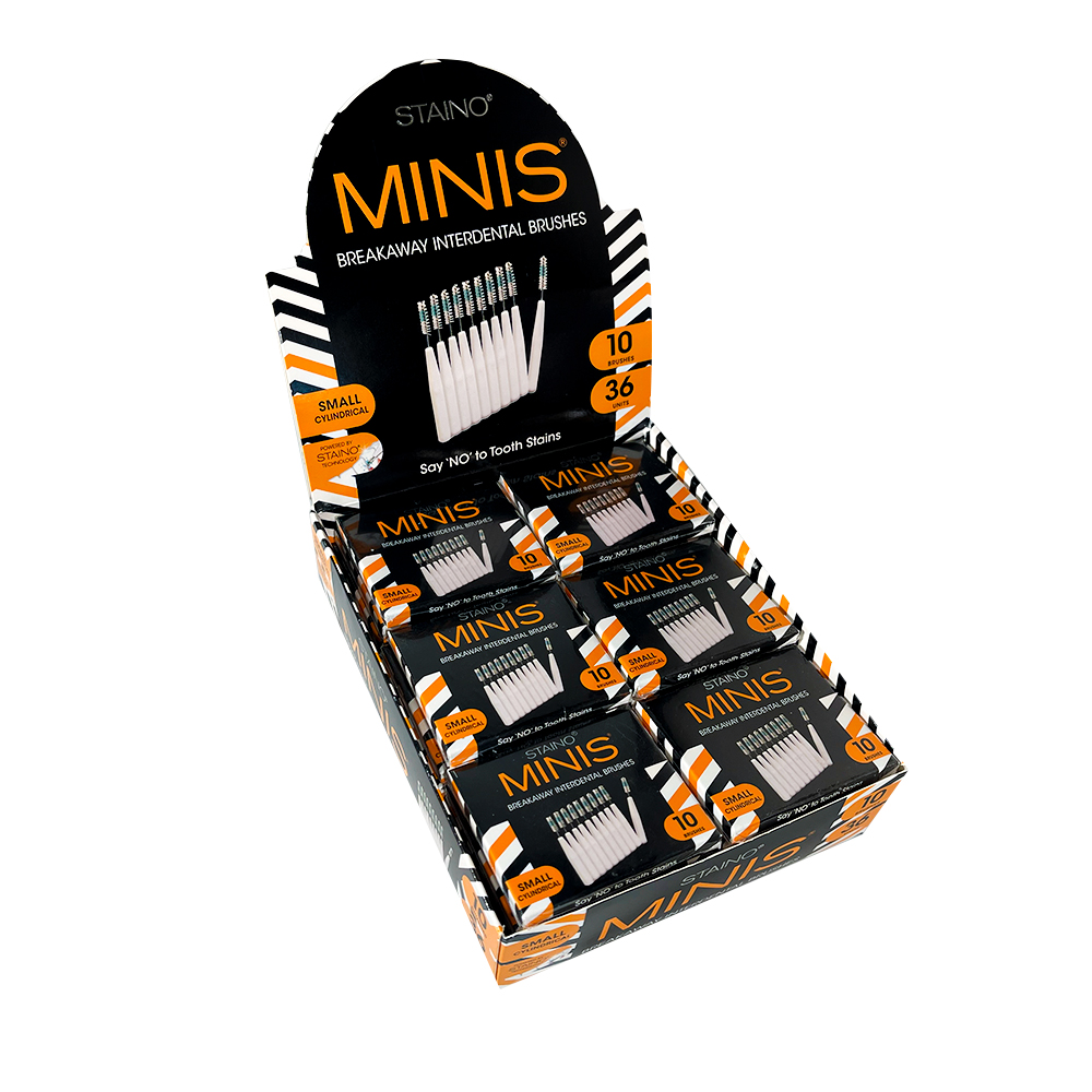 Набор ершиков 10 шт. MINIS ТМ Staino цилиндрические 0,4 мм  36*10шт. в упак.