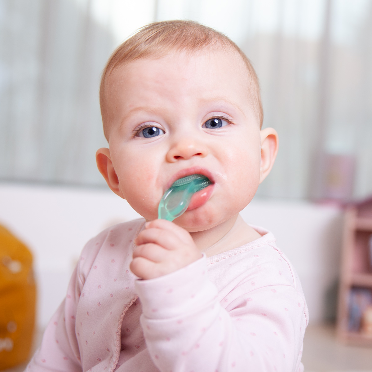 Brush Baby - Щетка жевательная зубная (силиконовая) Chewable Toothbrush, 2 шт/ упак