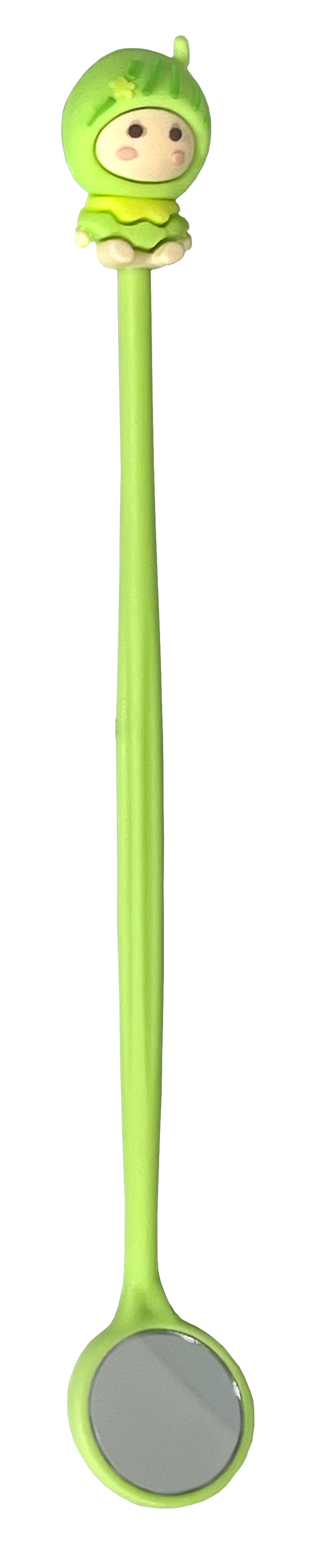 Зеркало для осмотра полости рта, т.м. "Clean- baby", зеленое