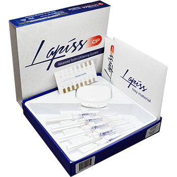 Гель для отбеливания зубов Lapiss (16 % перекись карбамида), вкус Ментол, набор 5 шприцов по 3 мл