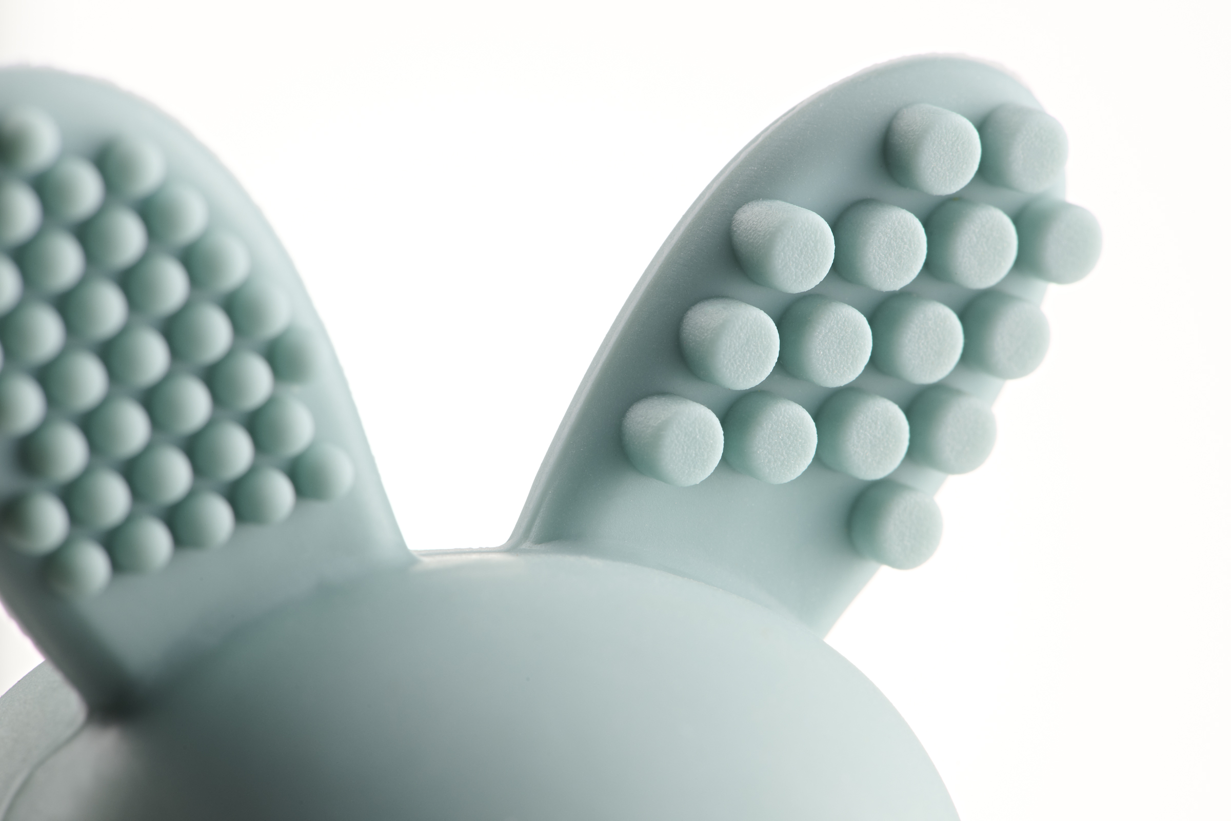 Brush Baby- Прорезыватели для ухода за полостью рта для детей до 3-х лет ( цвет Эвкалипт)