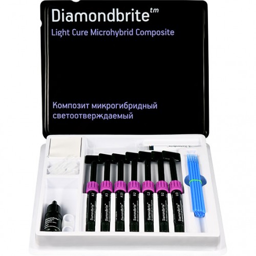 Diamondbrite Microhybrid Kit набор микрогибридный (7 шпр. х 4,5г. + бодинг)