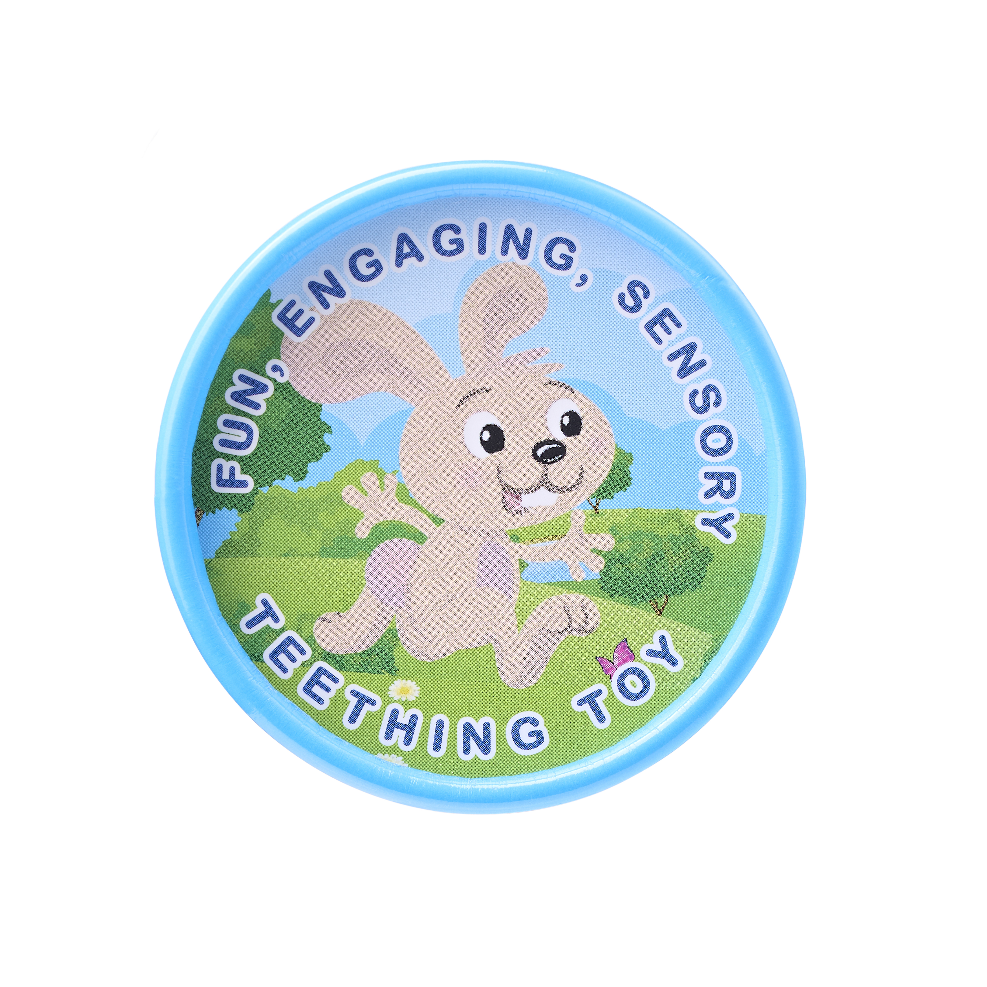 Brush Baby- Прорезыватели для ухода за полостью рта для детей до 3-х лет ( цвет Эвкалипт)