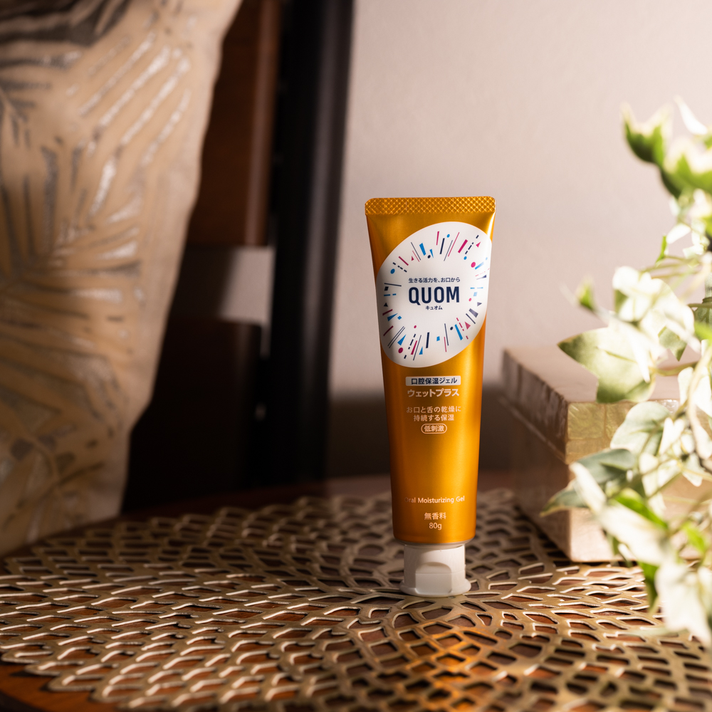 Средства гигиены полости рта для взрослых: увлажняющий гель т.м. QUOM, 80 гр.
