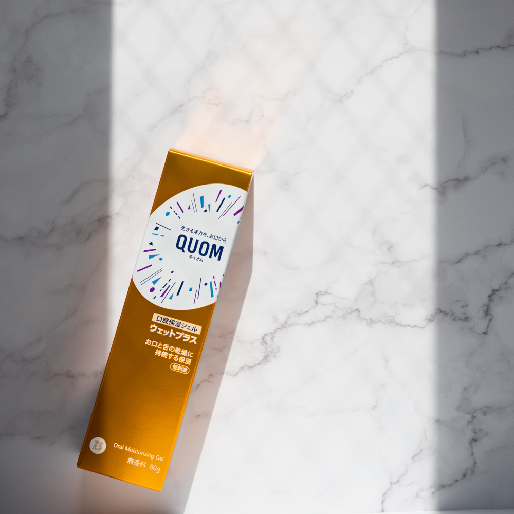 Средства гигиены полости рта для взрослых: увлажняющий гель т.м. QUOM, 80 гр.