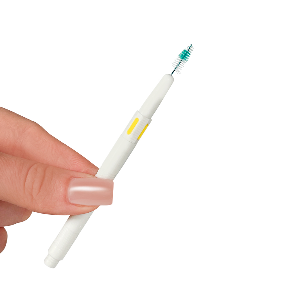 Ершики межзубные двусторонние TWINS  размер MEDIUM TAPERED ТМ Staino конические, 0,4 мм, 36шт. в упак.